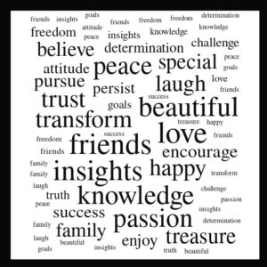 Inspire Word Bubble Set